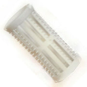 Hairtools Head Jog Rollers White 30mm pk12 1