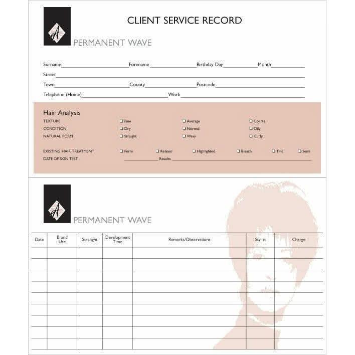 Agenda Record Card Perming 1