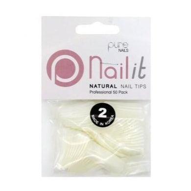 Pure Natural Tips 50s Size 2 1