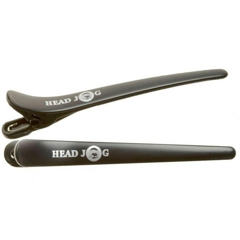Hairtools Head Jog Klip Itz Black pk6 1