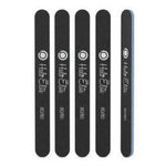 Elite Black Straight File 80/80 - 5 pack 1
