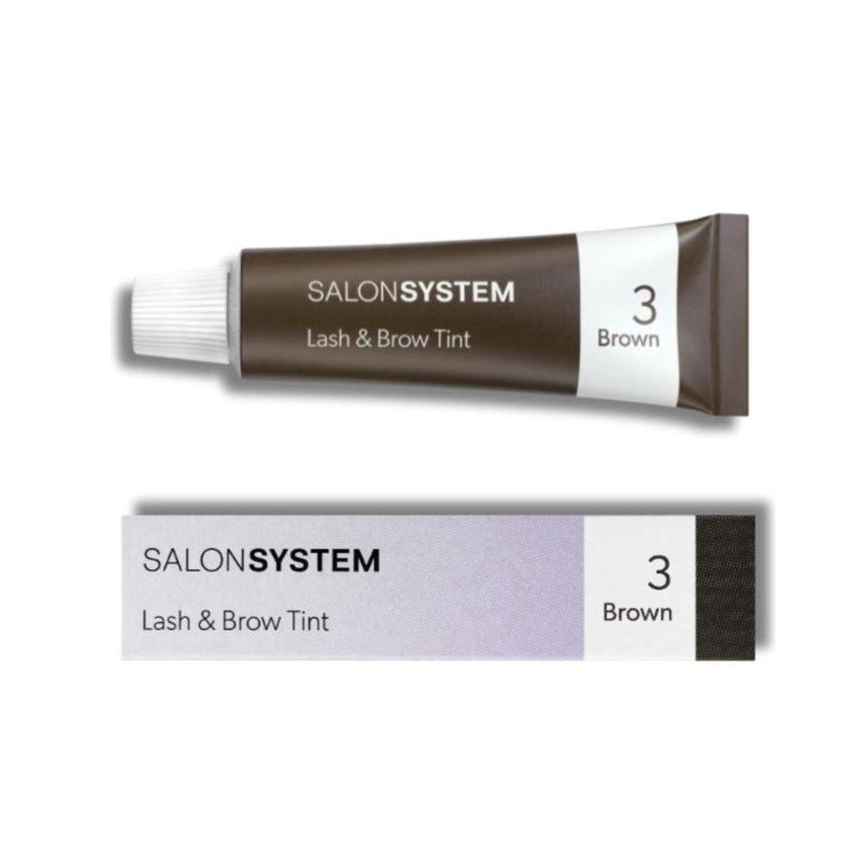 Salon System Lash & Brow Tint - Brown 15ml