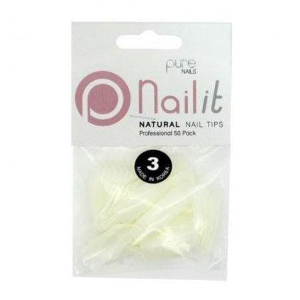 Pure Natural Tips 50s Size 3 1