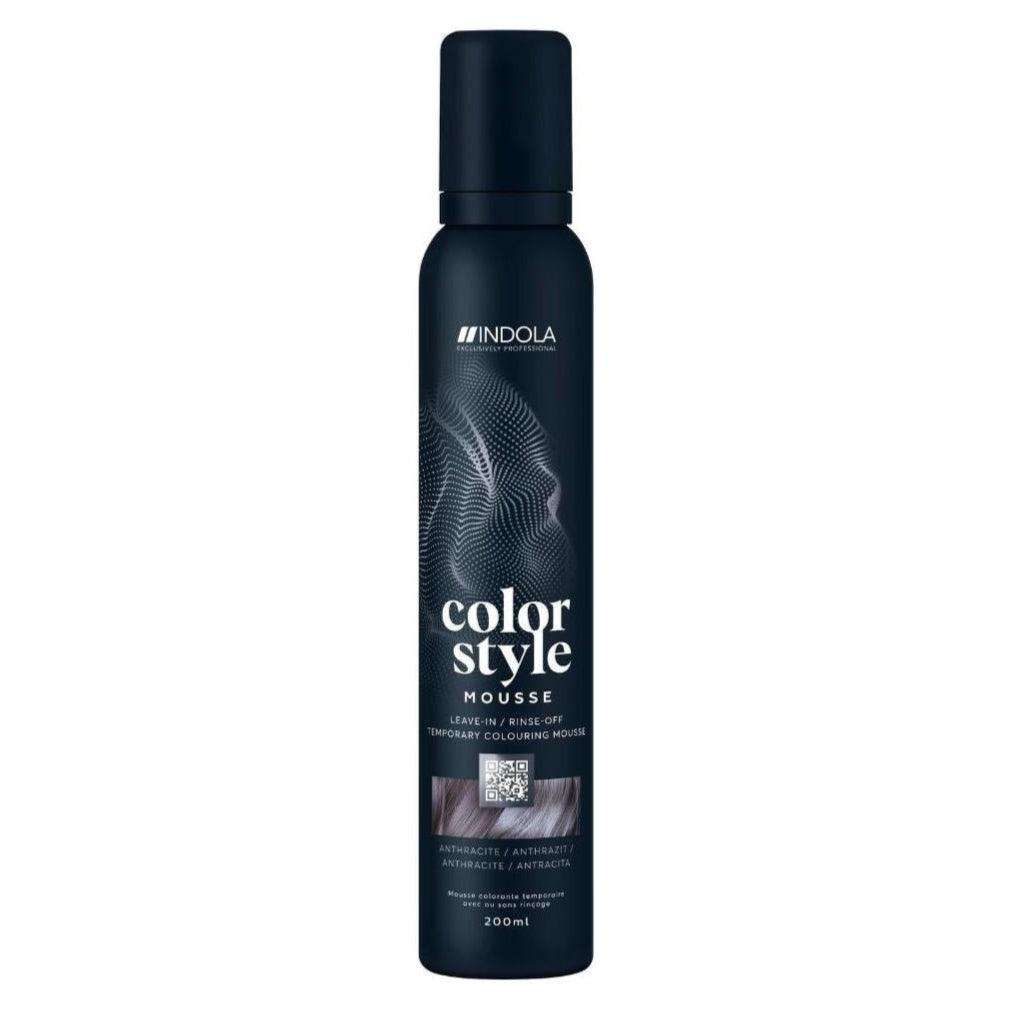 Indola Colour Mousse Anthracite 200ml